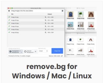 remove.bg pro Windows Mac nebo Linux